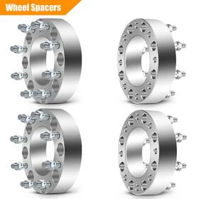 9930962 Mirozo 4 2 Inch 8x180 To 14x1.5 Studs For Gmc Sierra 2500 3500 Hd Wheel Spacers