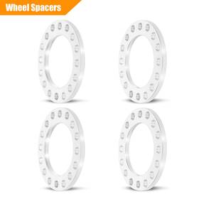 9931170 Mirozo 4x 1/2 Inch 8x6.5 125mm 8lugs For Chevrolet C3500 Gmc Sierra 3500 H2 Wheel Spacers