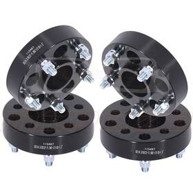 9931189 Mirozo 4pcs 1.5 Inch 5x4.5 To 5x5 1/2ftft Stud For Jeep Liberty Wrangler Wheel Spacers