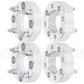 Mirozo 9931242 4 Pcs 1.5 Inch 4x4.5 12x1.5 For Toyota Avalon Pickup Tacoma Wheel Spacers