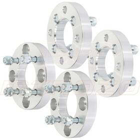 9931264 Mirozo 4x 1 Inch 4x4.5 To 4x100 12x1.5 Wheel Spacers For Honda Accord 2.2l 1990-1997