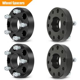 9931592 Mirozo 4pcs 1.5 Inch 5x5.5 9/16 Wheel Spacers For 02-10 Dodge Ram 1500 Durango 04-09
