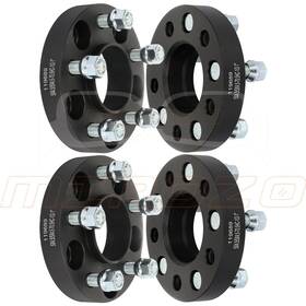 9931605 Mirozo 4x 1 Inch 5x4.5 1/2 Studs For 94-14 Ford Mustang 90-2010 Explore Wheel Spacers