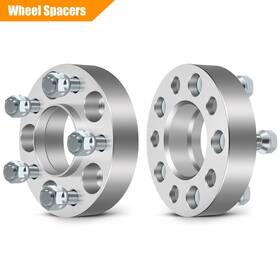 9931713 Mirozo 2x 1.25 Inch 5x4.5 14x1.5 Wheel Spacer For 05-14 Chrysler 300 06-15 Dodge Challenger