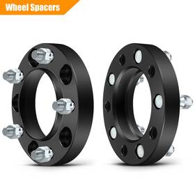 9931716 Mirozo 2 Pcs 1 Inch 5x150 14x1.5 For Toyota Tundra Land Cruiser 5.7l Wheel Spacers