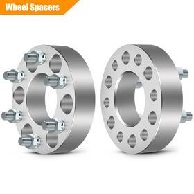 9931717 Mirozo 2 Pcs 1.5 Inch 6x5 12x1.5 Studs For Chevrolet Trailblazer Gmc Envoy Wheel Spacers