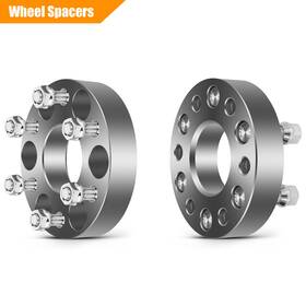 9932230 Mirozo 2x 1.25 Inch 6x120 To 14x1.5 Studs For 2010-2016 Cadillac Srx Wheel Spacers