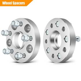 9932448 Mirozo 2x 1 Inch 5x4.75 14x1.5 Studs For Cadillac Ct6 Cts Xt4 Chevrolet Camaro Wheel Spacer