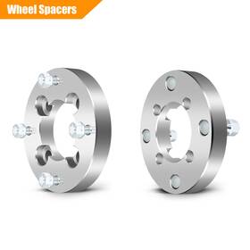 9932455 Mirozo 2x 1 Inch 4x100 To 4x137 3/8 For Acura Integra Mazda 323 Honda Civic Wheel Spacers