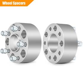 9932541 Mirozo 2 Pcs 2.5 Inch 5x4.75 12x1.5 For 00-15 Gmc Yukon 1500 99-15 Sierra Wheel Spacers