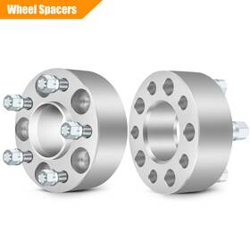 9932542 Mirozo 2 Pcs Inch 5x4.5 12x1.5 Studs Wheel Spacers For Ford Taurus Edge Mustang