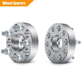 9932687 Mirozo 2x 1.25 Inch 5x4.5 12x1.5 Wheel Spacers For 12-15 Honda Civic 98-07 Accord