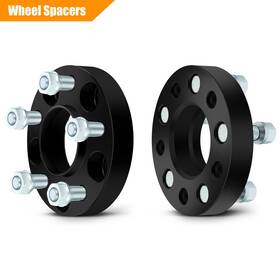 9932694 Mirozo 2x 1 Inch 5x4.5 1/2 Studs For 94-14 Ford Mustang 90-10 Explorer Wheel Spacers