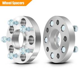 Mirozo 9933291 2 1 Inch 5x4.75 Wheel Spacers 12x1.5 For Chevy Corvette Blazer Gmc Jimmy Sonoma