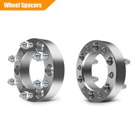 9933459 Mirozo 2x 1.5 Inch 6x5.5 14x1.5 For Chevrolet Silverado 1500hd Gmc Sierra 1500 Wheel Spacer