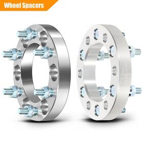9933535 Mirozo 2x 1 Inch 6x5.5 6x139.7 12x1.25 For Nissan Armada Titan Frontier Wheel Spacers 9933535 Mirozo 2x 1 Inch 6x5.5 6x139.7 12x1.25 For Nissan Armada Titan Frontier Wheel Spacers
