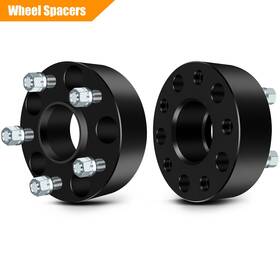 9933537 Mirozo 2x 2 Inch 5x5 1/2 Studs For 2007-2018 Jeep Wrangler 10 Grand Cherokee Wheel Spacers