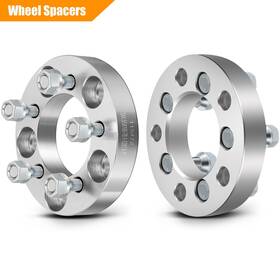 9933538 Mirozo 2x 1 Inch 5x4.5 To 5x100 12x1.5 Wheel Spacer For Toyota Corolla Matrix Dodge Stratus