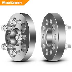 9933725 Mirozo 2pc 1 Inch 25mm Thick 5x100 12x1.25 Studs For 2013-2018 Subaru Brz Wheel Spacers