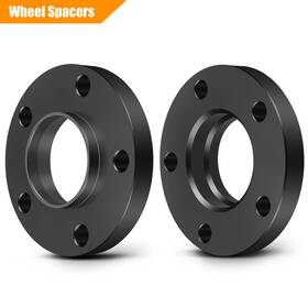 9933727 Mirozo 2x 20mm 5x120 For Bmw 528i 525i 540i M5 Wheel Spacers 12x1.5 Studs Black