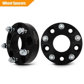 9934427 Mirozo 2x 1.25 Inch 5x4.75 12x1.5 Stud For 2004-2009 Cadillac Xlr 13 Corvette Wheel Spacers