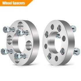 9934562 Mirozo 2 Pcs 1 Inch 4x100 12x1.5 For Hyundai Accent Honda Fit Chevrolet Cobalt Wheel Spacer