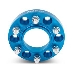 M14x1.5 Mishimoto Automotive 840197707494 Borne Off-road Wheel Spacers - 6x139.7 78.1 25mm Blue