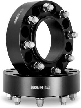 Bnws-002-500bk Mishimoto Wheel Spacers For Ford F-250/f-350/excursion - Black Bnws-002-500bk Mishimoto Wheel Spacers For Ford F-250/f-350/excursion - Black