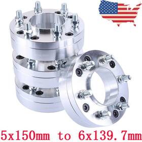 5150-6550 Motormasters-outlet 5x150 To 6x5.5 Wheel Adapters Hub Centric 2 Inch Put 6 Lug Wheels For Toyota Tundra