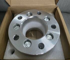 Mr Lugnut Wa01-7365 Billet Wheel Adapters 5lug 5x5.0 To 5x4.5 M12x1.5 1.25 Thick