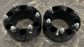 Obp T-119617-topcn 2x 3 Inch 6x5.5 Wheel Spacers 14x1.5 Studs For Gmc Sierra Chevy Silverado 1500 Tahoe