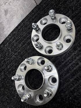 Ocpty 313088250275 2pcs 1 Inch 25mm Wheel Spacers 5 Lug 5x4.75 To 5x120.65 With 12x1.5 S Ocpty 313088250275 2pcs 1 Inch 25mm Wheel Spacers 5 Lug 5x4.75 To 5x120.65 With 12x1.5 S