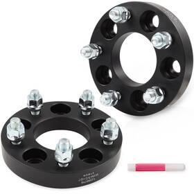 Oncarmotor 13686040 1 Inch 5x4.5 To 5x4.75 Wheel Adapters 1/2 X20 For 1987-2006 Jeep Wrangler