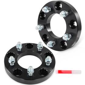 Oncarmotor 13710347 1 Inch 5x5.5 To 5x5 Conversion Wheel Adapters 1/2 X20 For 1994-2001 Dodge Ram 1500