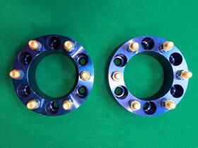 Orion Motor Tech Omt A014-bl 2 Inch Thk Wheel Spacers For Select 1994-2022 K1500 Silverado Tahoe Sierra Yukon