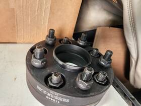 115448 Parthigh 84-19 Chevrolet Corvette 5x4.75 Hubcentric Wheel Spacers 20mm Thick Used Pair