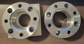 4x100-74-10125-2 Partsplus 2 Inch Wheel Adapter 4x100 Bolt Pattern 74 Mm Center Bore10x1.25 Thread Pitch