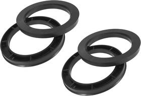003322 Partuto 4pcs Plastic 78.1mm To 106mm Car Hub Centric Rings Wheel Bore Center Spacer