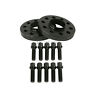 Pe-20mm-5112-66.6-45bs-bbolt Precision European Motorwerks Audi Hubcentric Wheel Spacers Black Ball Seat