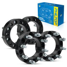 Philtop 1658wsa201mus 8x170 To 8x6.5 Wheel Adapters 1.5 Inch Lug Bore 130mm - 4pcs