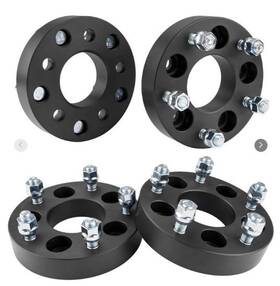 6wsa2171 Philtop Set Of 4 - 5x4.5 Inch To 5x5 Wheel Adapters 1.5 In Thick 1/2 X20 Lugs 71.5mm Hub