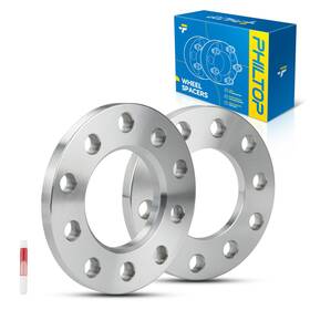 8417wsa2644us Philtop 5x4.5 Or 5x4.75 5x4.75-1/2 Inch -78.1mm Bore-no Studs Silver