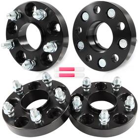 13492302 Pickoor 4pcs 1 Inch / 25mm Wheel Spacers 5x4.5 5x114.3 Hub Centric 14x1.5 For Tesla 3 Y