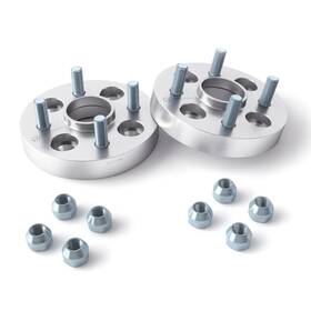 Pe-25mm-4100-56.1-sdw Precision European Motorwerks 2pcs 25mm 1 Inch 4x100 Hubcentric Wheel Spacers 56.1mm Bore 12x1.5 Studs