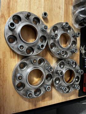 Pe-25mm-5114.3-66.1-blk-sdw Precision European Motorwerks 4pc 25mm Thick 5x114.3 Hubcentric Wheel Spacers Cnc Aluminum Material Silver