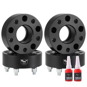 Pm-j04bk-4 Preeminentmotors Forged 2 Inch 5x5 Hubcentric Wheel Spacers 1/2 20 Stud Hub Bore 71.5mm Compatib