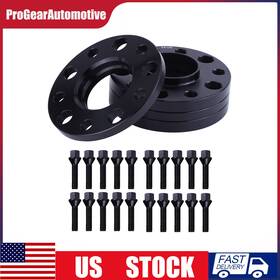 Progearautomotive 743636793532 For Bmw 5x120 Staggered Wheel Spacers Kit 2 12mm And 15mm With Extended Bolts