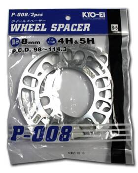 Pjkw008up Project Kics 8mm Universal Spacers 2 Pk