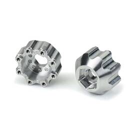 Pro635300 Proline 1/8 8x32 To 17mm 1/2 Inch Offset Aluminum Hex Adapters Pro635300 Proline 1/8 8x32 To 17mm 1/2 Inch Offset Aluminum Hex Adapters