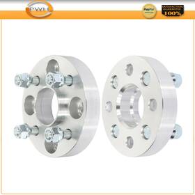 Pws11966601 Pws 2x 1 Inch 4x100mm Hub Centric Wheel Spacers 12x1.5 For Honda Fit Civic Accord Crx